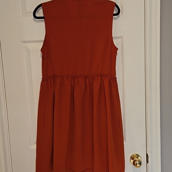 Burberry Brit Sleeveless Sienna Button-Front Casual Dress Size 10 - Picture 7 of 7